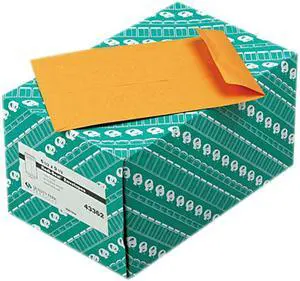 Quality Park 43362 Redi-Seal Catalog Envelope, 6 1/2 x 9 1/2, Light Brown, 250/Box
