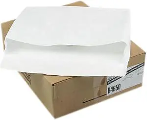 Quality Park R4650 Tyvek Booklet Expansion Mailer, 12 x 16 x 2, White, 100/Carton