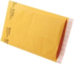 Sealed Air 39094 Jiffylite Self-Seal Mailer, #3, 8 1/2 x 14 1/2, Golden Brown, 100/Carton