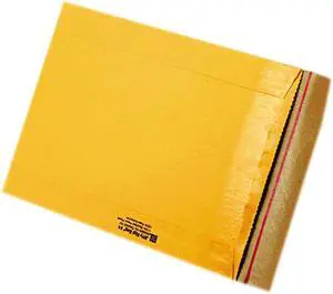 Sealed Air 49389 Jiffy Rigi Bag Mailer, Side Seam, #4, 9 1/2 x 13, Golden Brown, 200/Carton