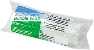 Sealed Air 10601 Bubble Wrap Cushioning Material, 3/16" Thick, 12" x 10ft