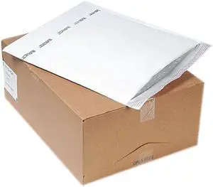 Sealed Air 37715 Jiffy TuffGard Self-Seal Cushioned Mailer, #7, 14 1/4 x 20, White, 25/Carton