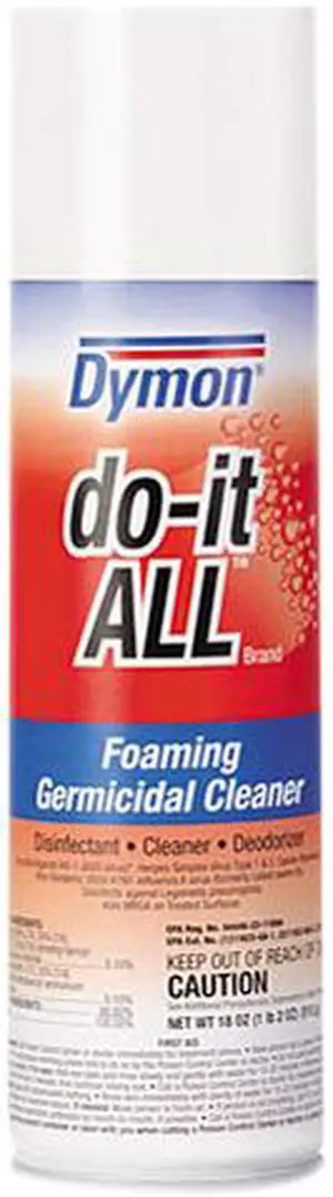Dymon 08020EA do-it-ALL Germicidal Foaming Cleaner, 18 oz. Aerosol Can