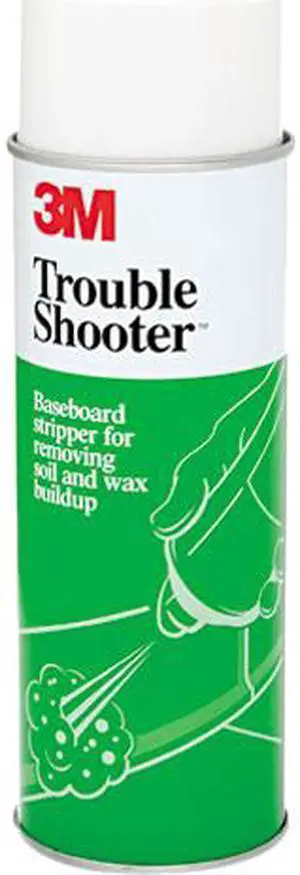 3M 14001 TroubleShooter Baseboard Stripper, 21 oz., Aerosol, 12/Carton