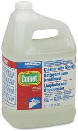 Procter & Gamble 02291 Comet Cleaner w/Bleach, Liquid, 1 gal. Bottle