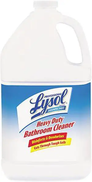 Professional LYSOL Brand 94201EA Disinfectant Heavy-Duty Bath Cleaner, Lime, 1 gal.