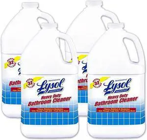 Professional LYSOL Brand 94201CT Heavy-Duty Bath Disinfectant, 1 gal. Bottles, 4/Carton