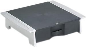 Fellowes 8032601 Printer/Fax Machine Stand, 21 1/4 x 18 1/8 x 5 1/4, Black/Silver
