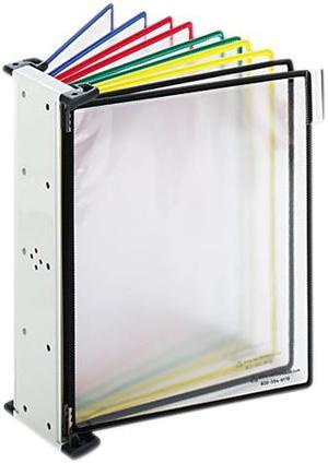 Tarifold W291 Wall Unit Reference Starter Set, 10 Wire-Reinforced Pockets