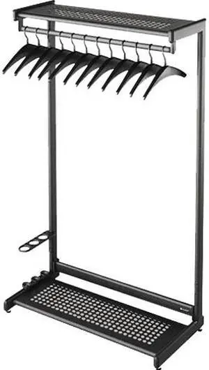 Quartet 20224 Two Shelf Garment Rack
