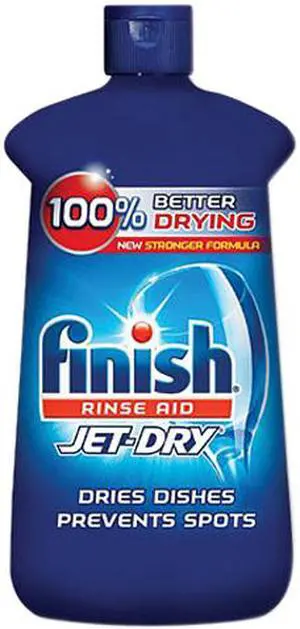FINISH 51700-78826 Jet-Dry Rinse Agent, 16 oz. Bottle, 6/Carton