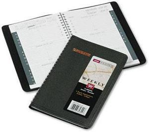 AT-A-GLANCE 70-075-05 Recycled Weekly Appointment Book, 4-7/8 x 8, Black, 2013