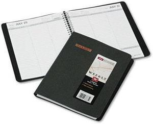 AT-A-GLANCE 70-855-05 Recycled Weekly Appointment Book, 6-3/4 x 8-3/4, Black