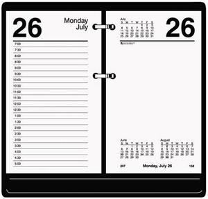AT-A-GLANCE E717R-50 Recycled Desk Calendar Refill, 3 1/2" x 6"
