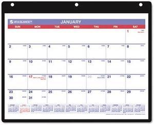 AT-A-GLANCE SK8-00 Desk/Wall Calendar, 11" x 8 1/4"