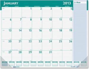 House of Doolittle 148 Express Track Monthly Desk Pad Calendar, 22 x 17