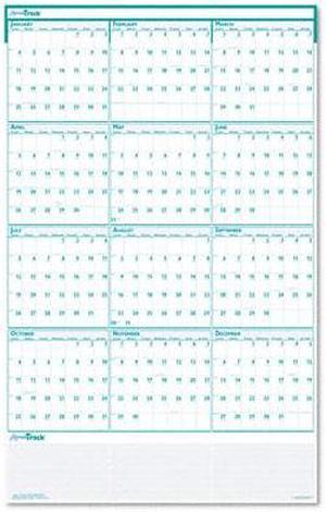 House of Doolittle 392 Express Track Reversible/Erasable Yearly Wall Calendar, 24 x 37