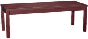 HON 80191NN Laminate Occasional Table, Rectangular, Mahogany