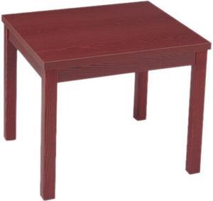 HON 80193NN Laminate Occasional Table, Rectangular, Mahogany