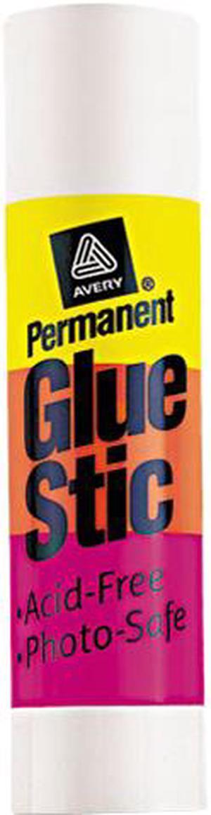 Avery Clear Application Permanent Glue Stic, 1.27 oz, Stick
