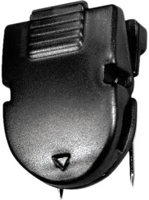 Advantus 75345 Fabric Panel Wall Clips, Standard Size, Black, 50/Pack