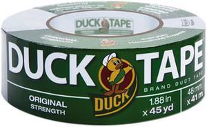 Duck B-450-12 Brand Duct Tape, 1.88" x 45 yards, 3" Core, Gray