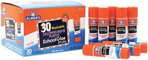 Washable School Glue Sticks, Purple, 30/Pack