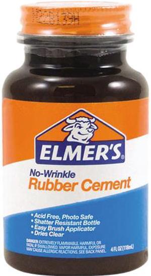 Elmer's E904 - Rubber Cement, Repositionable, 4 oz