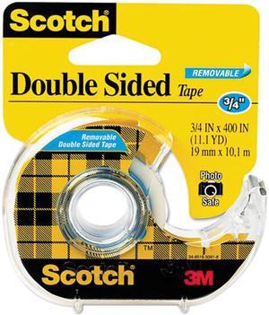 Tape Logic Removable Double Sided Foam Tape 12 x 36 Yd. White Case