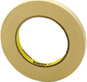 Scotch 234-1/2 General Purpose Masking Tape 234, 1/2 x 60 yards, 3" Core, Natural