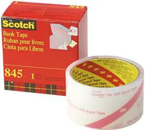 Scotch 845-2 Book Repair Tape, 2" x 15 yards, 3" Core