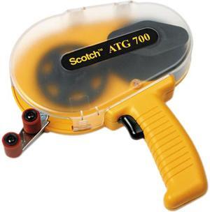 Scotch ATG700 Adhesive Transfer Tape Applicator, Clear Cover