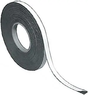Magna Visual P-220P Magnetic/Adhesive Tape, 1/2" x 50 ft Roll