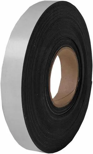 Magna Visual P-240P Magnetic/Adhesive Tape, 1" x 50 ft Roll