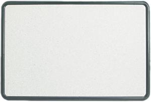Quartet 699370 Contour Granite-Finish Tack Board, 36 x 24, Black Frame