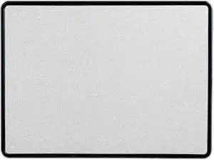 Quartet 699375 Contour Granite-Finish Tack Board, 48 x 36, Black Frame