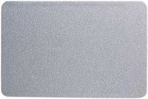 Quartet 7683G Oval Office Fabric Bulletin Board, 36 x 24, Gray