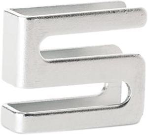 Alera SW59SHSR Wire Shelving S Hooks, Metal, Silver, 4 Hooks/Pack