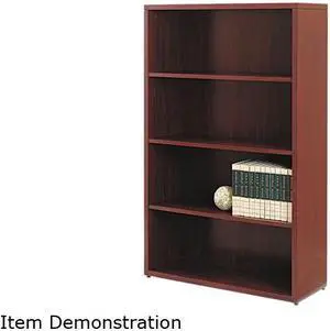HON 105534NN 10500 Series Bookcase, 4 Shelves, 36w x 13-1/8d x 57-1/8h, Mahogany