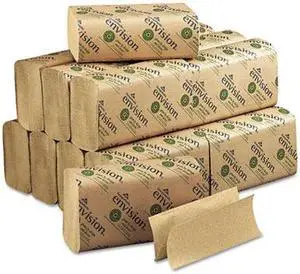 Georgia Pacific 23304 Envision Multifold Paper Towel, 9-1/4 x 9-1/2, Brown, 250/Pack, 16/Carton