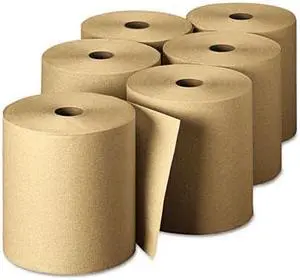 Georgia Pacific 26301 Envision High-Capacity Nonperforated Paper Towel Roll,7-7/8x800', Brown,6/Carton