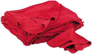 United Facility Supply N900RST(UFS) Red Shop Towels, Cloth, 14 x 15, 50/Pack