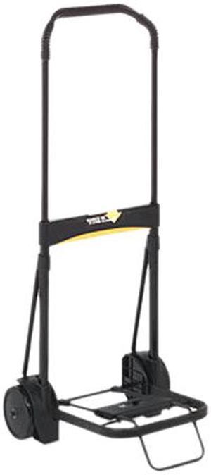 Kantek LGLC200 Ultra-Lite Folding Cart, 200lb Capacity, 11 x 13-1/4 Platform, Black
