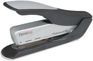 PaperPro 1210 inHANCE+ 65 Heavy Duty Stapler 65 Sheets Capacity - 500 Staple Capacity - 5/16", 3/8" Staple Size - Black, Gray
