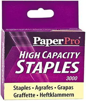 PaperPro 1962 Heavy-Duty Staples, 3/8 Inch Leg Length, 3,000/Box