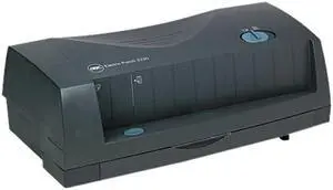 GBC 7704270 24-Sheet 3230 Electric Two- and Three-Hole Adjustable Punch, Gray