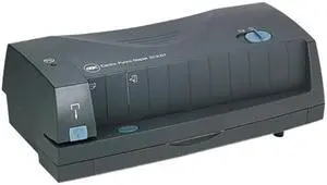 GBC 7704280 24-Sheet 3230ST Electric Two- and Three-Hole Adjustable Punch/Stapler, Gray