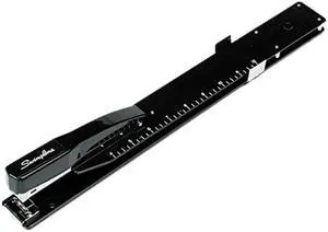 Swingline 34121 Heavy-Duty Stapler, 12 Inch Reach, 20-Sheet Capacity, Black