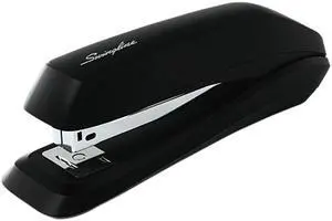 Swingline 54501 Standard Strip Desk Stapler, 15-Sheet Capacity, Black