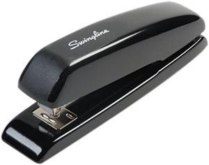 Swingline 64601 Durable Full Strip Desk Stapler, 20-Sheet Capacity, Black